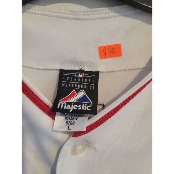 Albert Pujols Majestic Los Angeles Angels Men's Jersey Official MLB - Picture 11 of 11